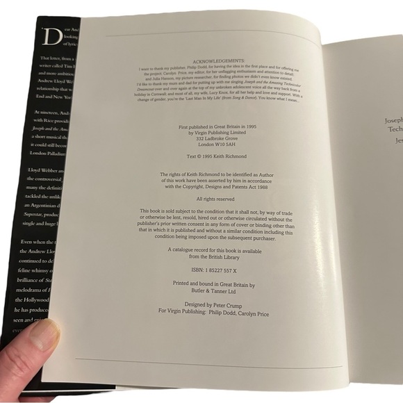 The Musicals of Andrew Lloyd Webber: His Life and Works Keith Richmon Hardcover - Picture 6 of 10